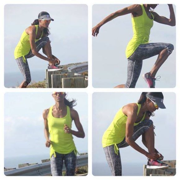 Women’s Activewear Ruched Tank - Picture 6 of 9